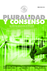 Vol. 8, Núm. 36 (2018): Revista pluralidad y consenso